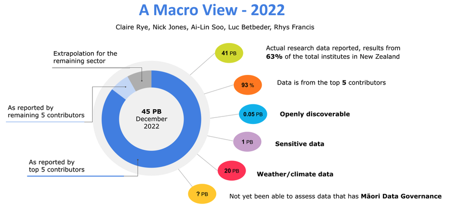 Infographic results of the first macro view of data in NZ.