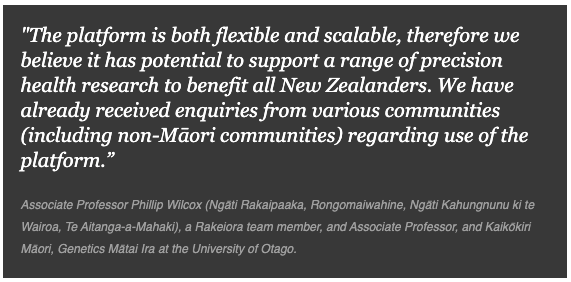 quote from a Rakeiora team member