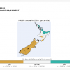 screenshot of NIWA&#039;s drought forecasting tool