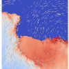 Model of temperature and wind in the Drygalski Ice Tongue region of Antarctica.