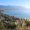 Coastline view of the New Zealand town of Kaikoura. Image by alimison from Pixabay.