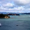 A view from Ruthe Point on Rotoroa Island, looking southwest over the Hauraki Gulf.  Image: RadishSlice, Wikimedia Commons