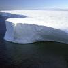 Photo of an ice shelf in Antarctica.